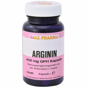 Gall Pharma Arginin 400mg Gph Kapseln