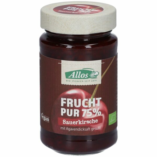 Allos Bio Frucht Pur 75 % Sauerkrische