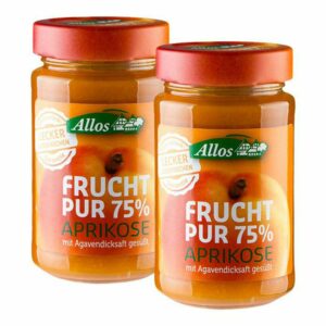 Allos Bio Frucht Pur 75 % Aprikose