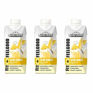 3x Layenberger® Fit+Feelgood Slim Shake Pina Colada