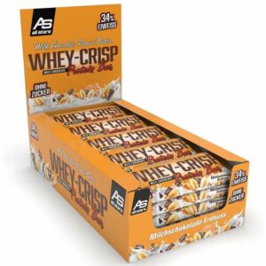 All Stars® Whey Crisp Portein Bar Milk Chocolate Peanut