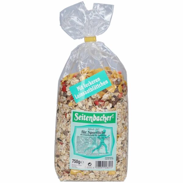 Seitenbacher Müsli für Sportliche