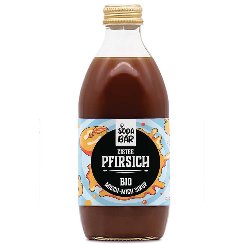 Sodabär Eistee-Pfirsich Bio Sirup