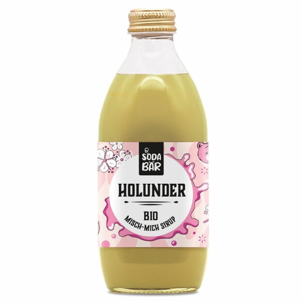 Sodabär Holunder Bio Sirup