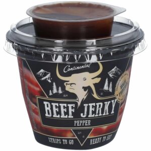 Continental Beef Jerky Pepper + BBQ Dip