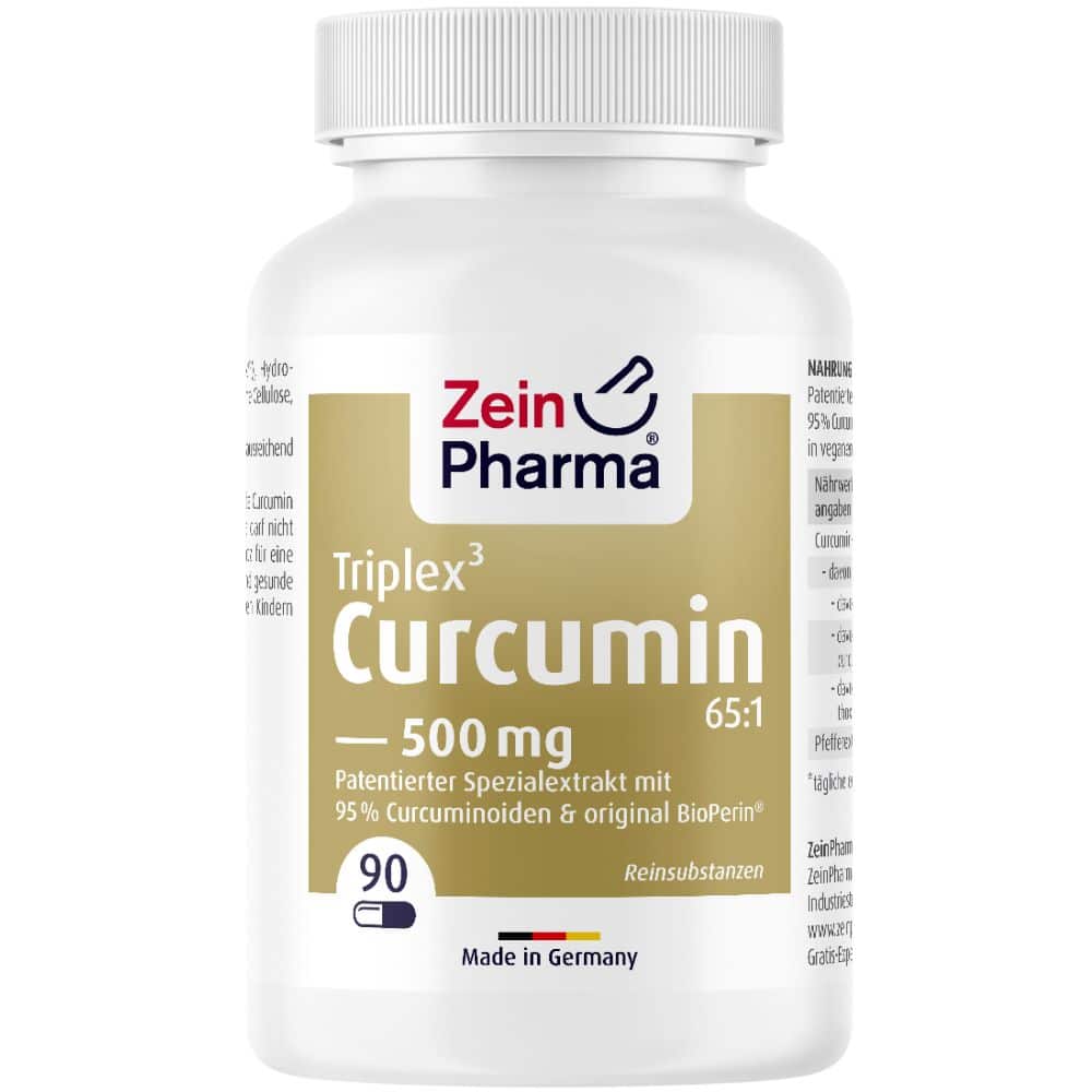 ZeinPharma® Kurkuma Kapseln Curcumin Triplex3