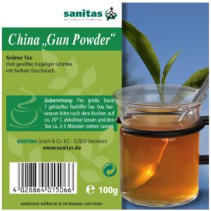 Grüner Tee 'Gun Powder'