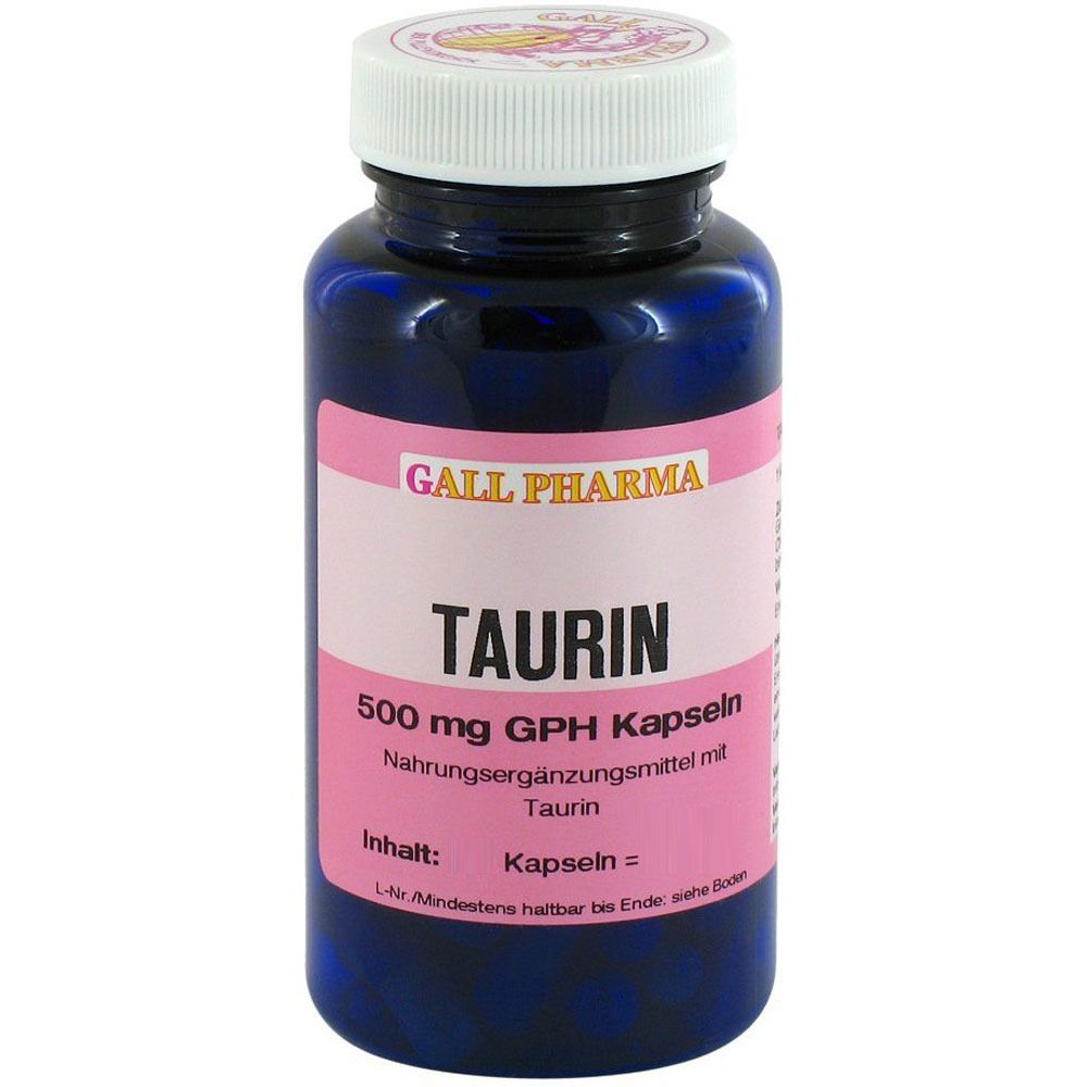 Gall Pharma Taurin 500 mg GPH Kapseln