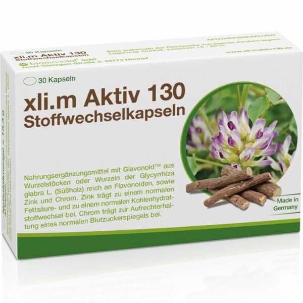 xlim® Aktiv 130 Stoffwechselkapseln