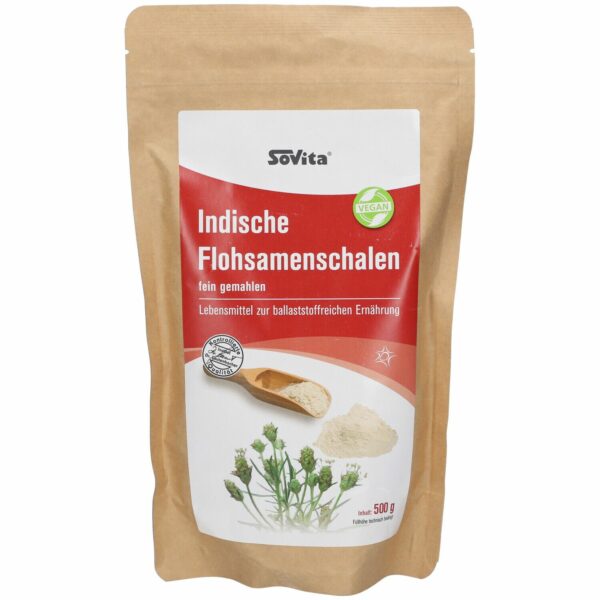 SoVita® Indische Flohsamenschalen fein gemahlen