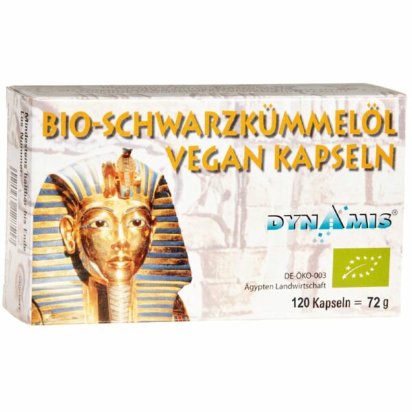 BIO-Schwarzkümmelöl Vegan Kapseln