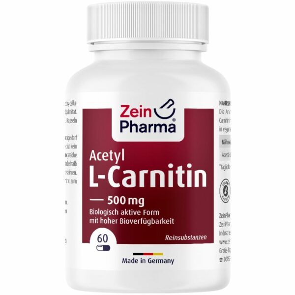 ZeinPharma® Acetyl L Carnitin Kapseln 500 mg