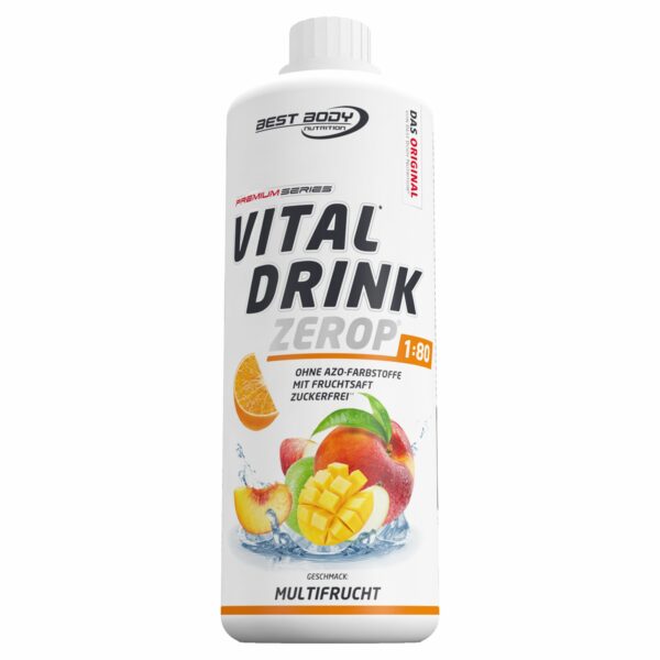 Best Body Nutrition Low Carb Nutrition Vital Drink Multifrucht