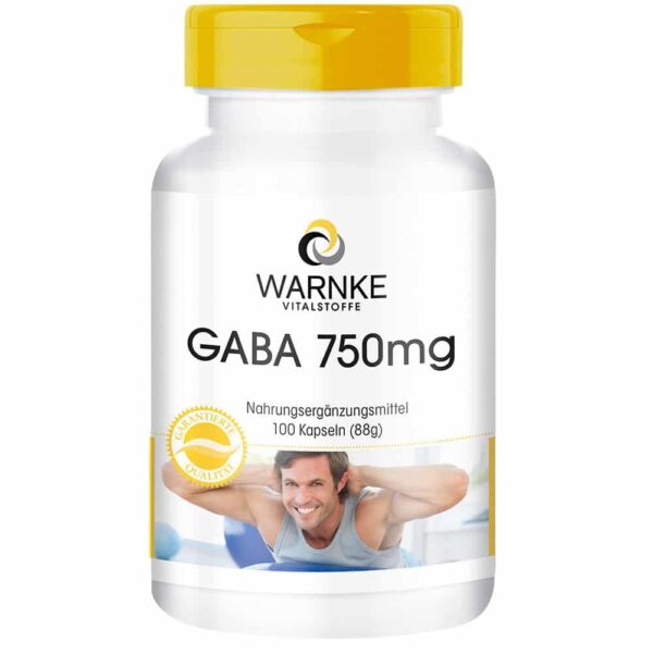 Gaba 750mg Gamma-Aminobuttersäure