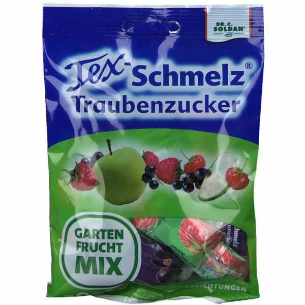 Tex-Schmelz® Traubenzucker Gartenfrucht-Mix