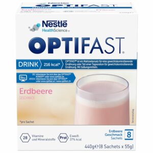 Optifast home Erdbeer Drink Pulver