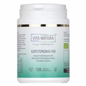 Vita Natura® Gerstengraskapseln 450 mg Bio