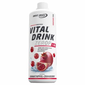 Best Body Nutrition Vital Drink Zerop® Granatapfel Cranberry 1000 ml