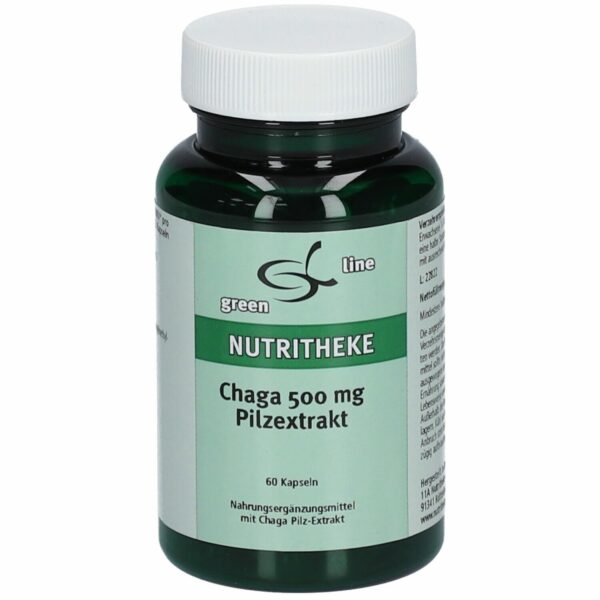 green line Chaga 500 mg Pilzextrakt