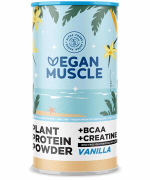 Alpha Foods Vegan Muscle Protein Vanille Eiweiß + Kreatin