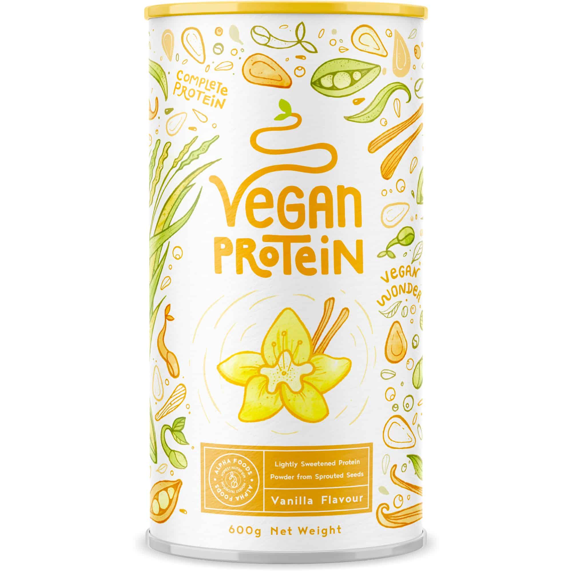 Alpha Foods Vegan Protein Vanille