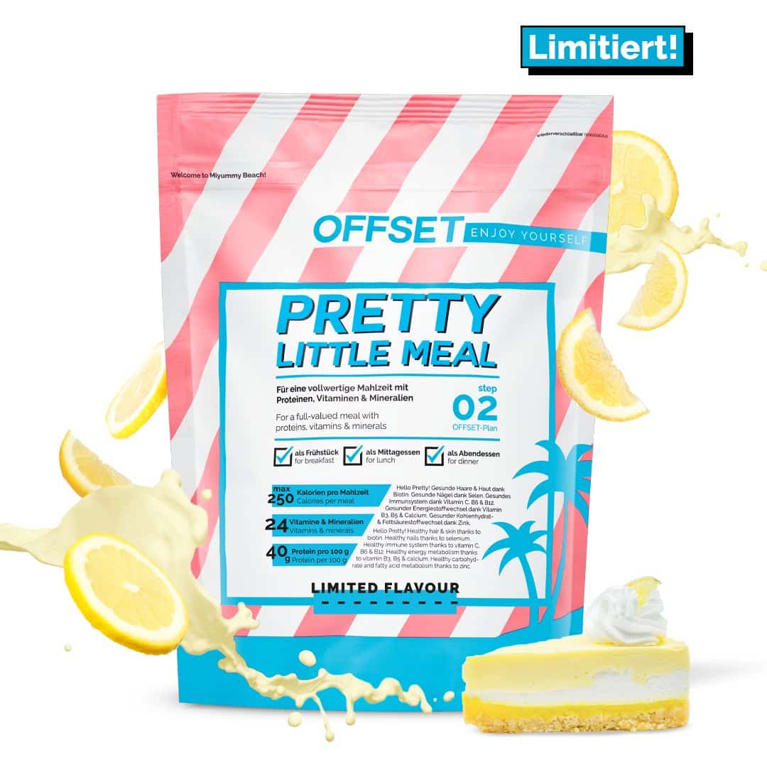 Offset Nutrition Pretty Little Meal Lemon Cake by the Ocean