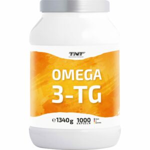 Omega 3 in natürlicher Triglycerid-Form (920mg Fischöl pro Kapsel) - 1000 Kapseln