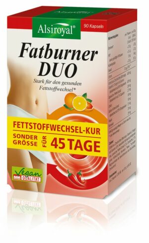 Alsiroyal Figura Fatburner DUO Kapseln 90 Stück