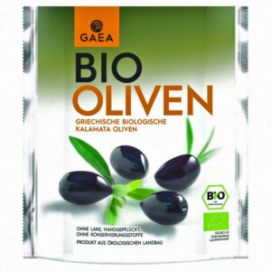 Gaea Greek Olives Bio Oliven Kalamata