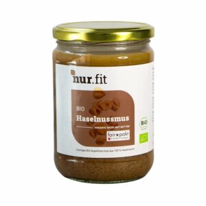 nur.fit BIO Haselnussmus