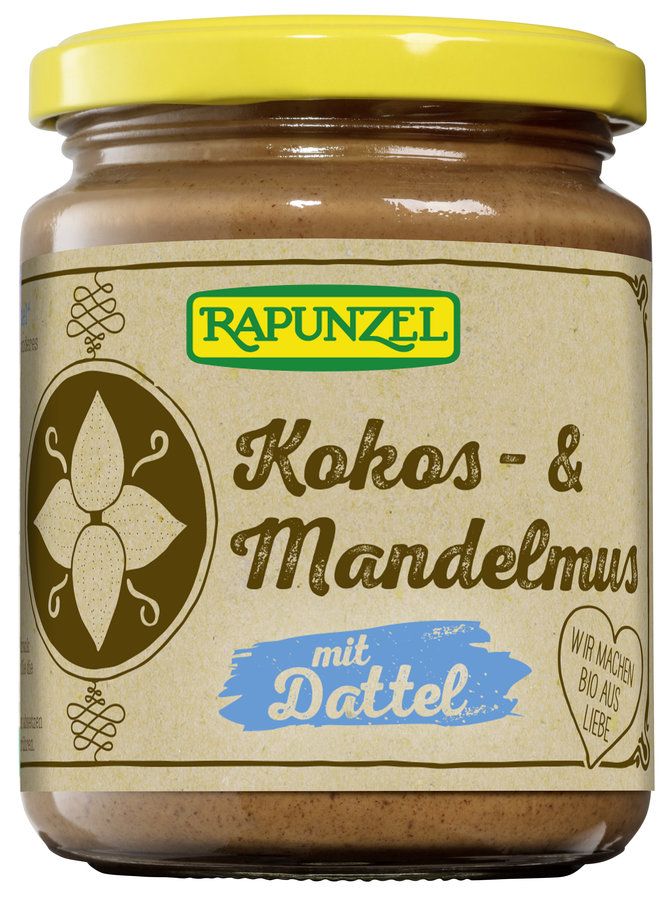 Rapunzel - Kokos- & Mandelmus mit Dattel