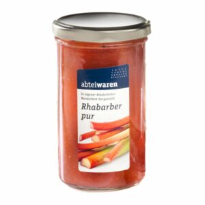 Fruchtaufstrich Rhabarber pur