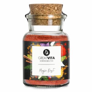 GreatVita Magic Dust Gewürz BBQ Rub im Glas