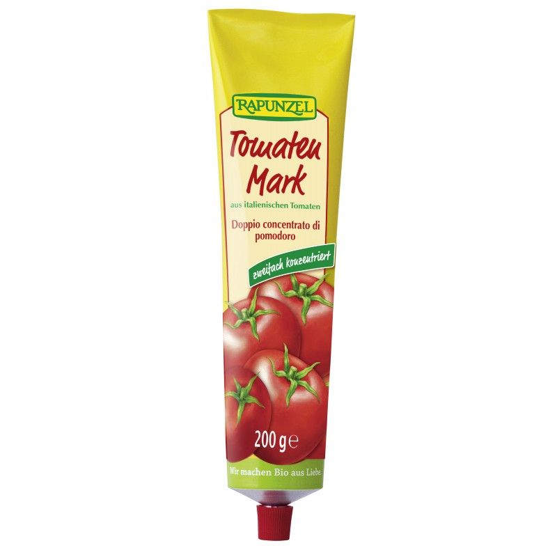 Rapunzel - Tomatenmark 28% Tr.M. in der Tube