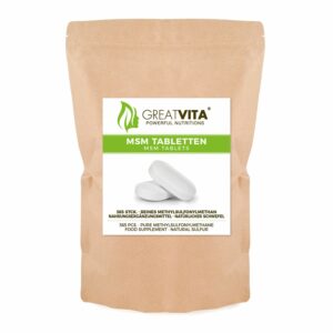 GreatVita MSM Tabletten