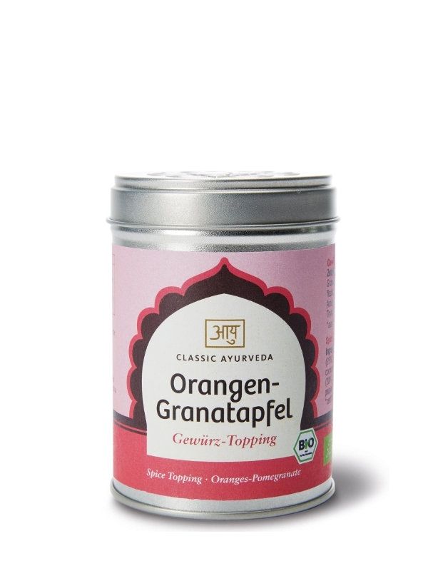 Classic Ayurveda - Orangen-Granatapfel Gewürz-Topping