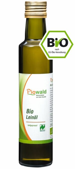 Piowald BIO Leinöl - kaltgepresst