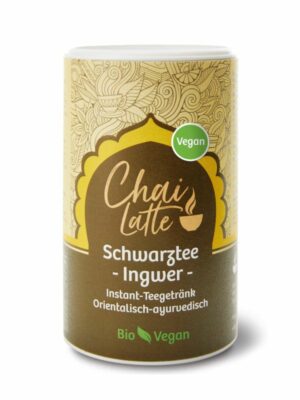 Classic Ayurveda - Chai Latte Schwarztee - Ingwer Vegan