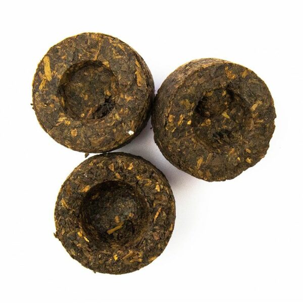 Schrader Black Pu Erh Mini Tuocha