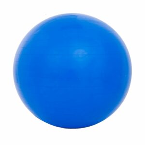 Sport-Knight® Gymnastikball mit Fußpumpe Blau 90cm