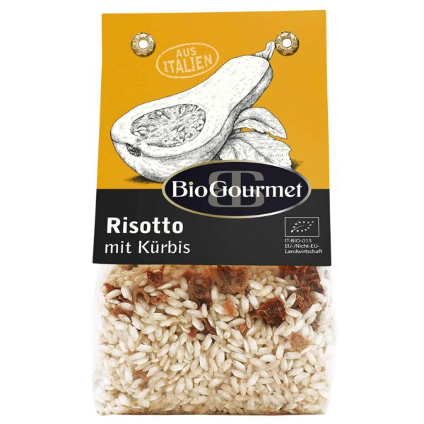 Kürbis Risotto