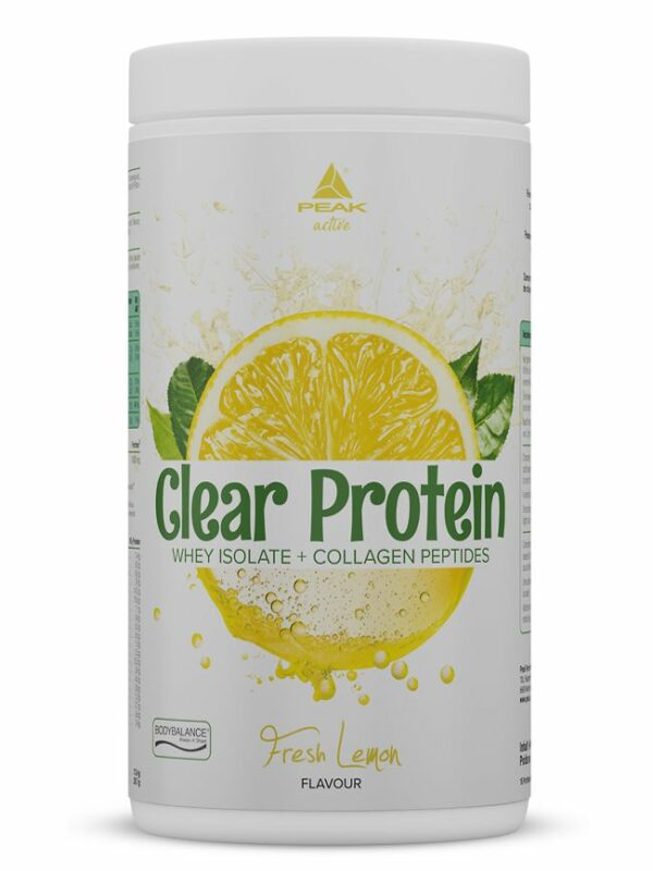 Peak Clear Protein - Geschmack Fresh Lemon