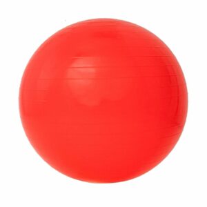Sport-Knight® Gymnastikball mit Fußpumpe Rot