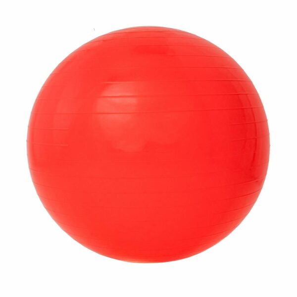 Sport-Knight® Gymnastikball mit Fußpumpe Rot 65cm