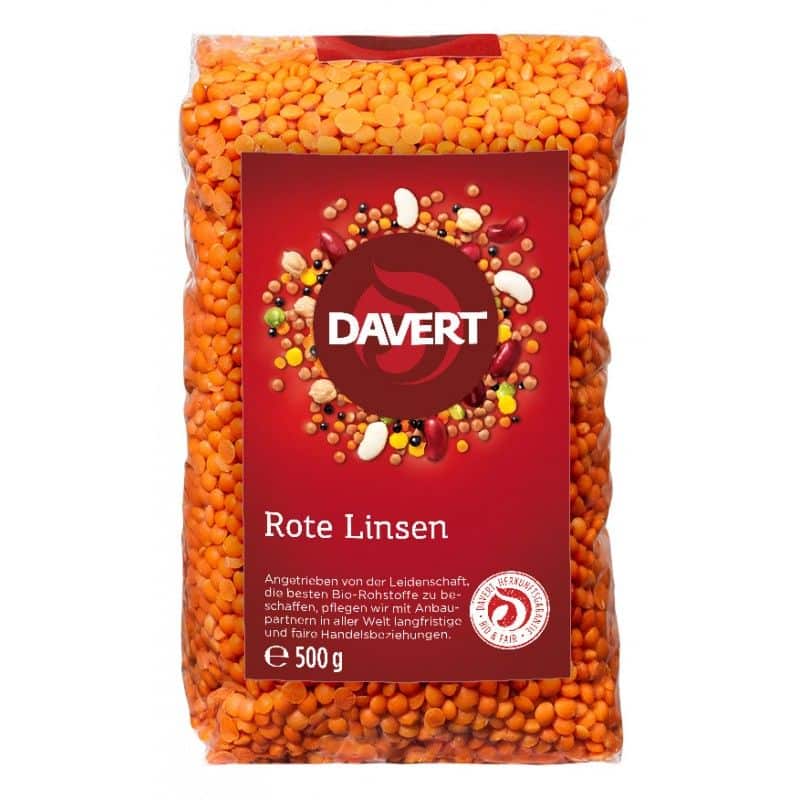 Davert - Rote Linsen