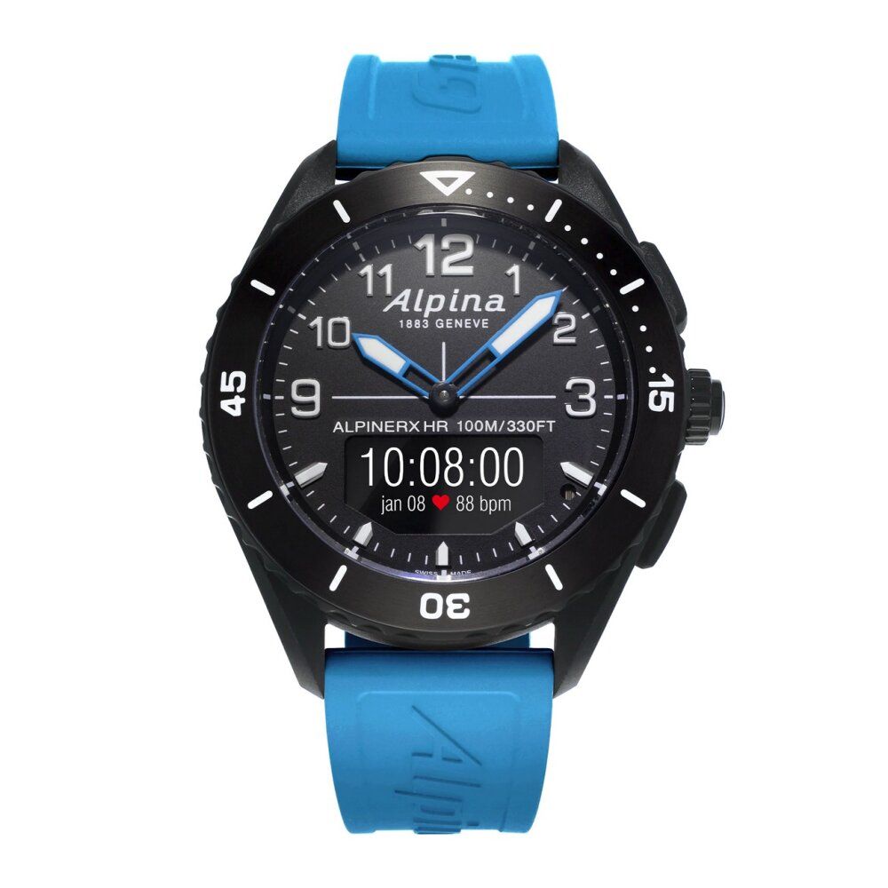 Pulsuhr / Tracker Alpina - Al-284Lbbw5Aq6 - Armbanduhr - Herren - Hybriduhr - AlpinerX