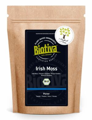 Biotiva Irish Moss Pulver Bio