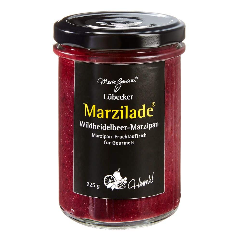 Lübecker Marzilade® Fruchtaufstrich Wildheidelbeer-Marzipan