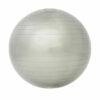 Sport-Knight® Gymnastikball mit Fußpumpe Silber 90cm